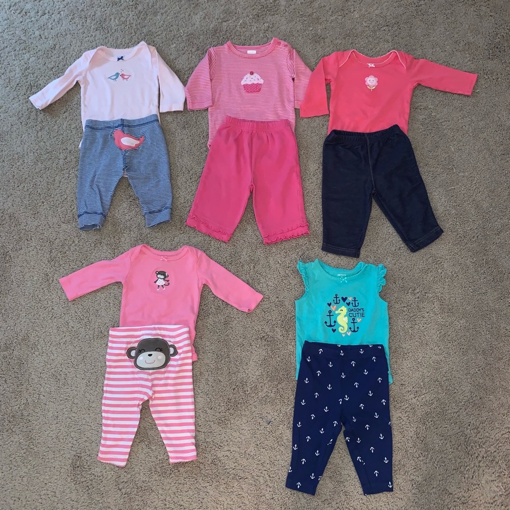 Carter’s Baby Girl Matching Outfits